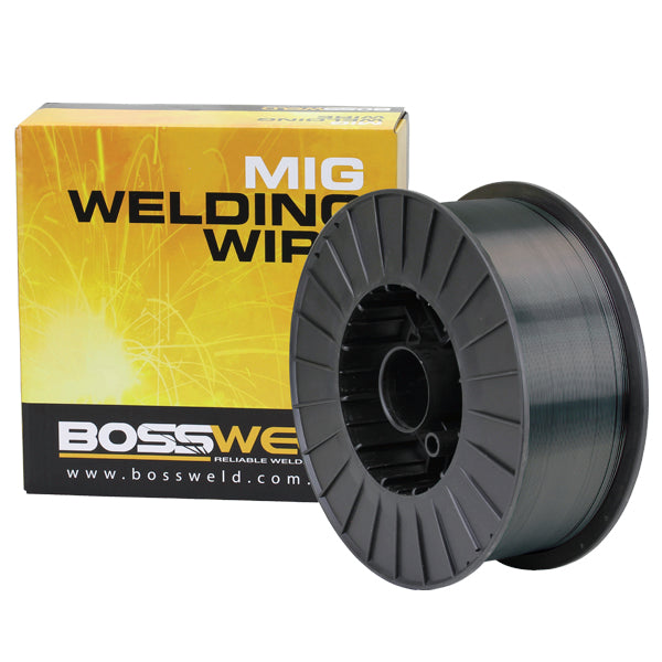 BOSSWELD MIG WIRE HARDFACING FLUX CORED SOLID 1.2mm X 15kg