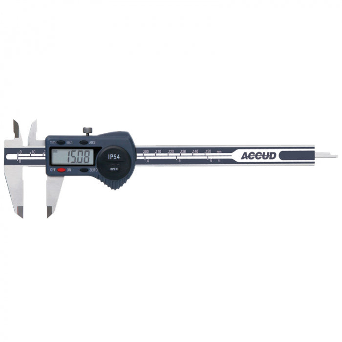ACCUD 200mm Dual Scale Splash Proof Digital Caliper AC-111-008-11