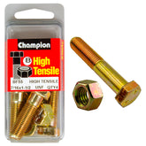 Champion High Tensile 7/16 x 1-1/2'' UNF