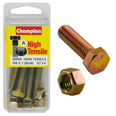 Champion High Tensile M8 x 1.25 x 40mm
