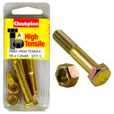 Champion High Tensile M8 x 1.25 x 65mm