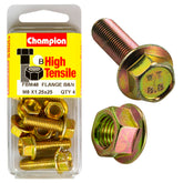 Champion High Tensile M8 x 1.25 x 25mm Flange