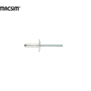 ALUMINIUM STL RIVET L/F 4.0 X 6.4 PK50