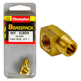 M&F ELBOW – BRASS – 1/8 x 1/8″ HC58