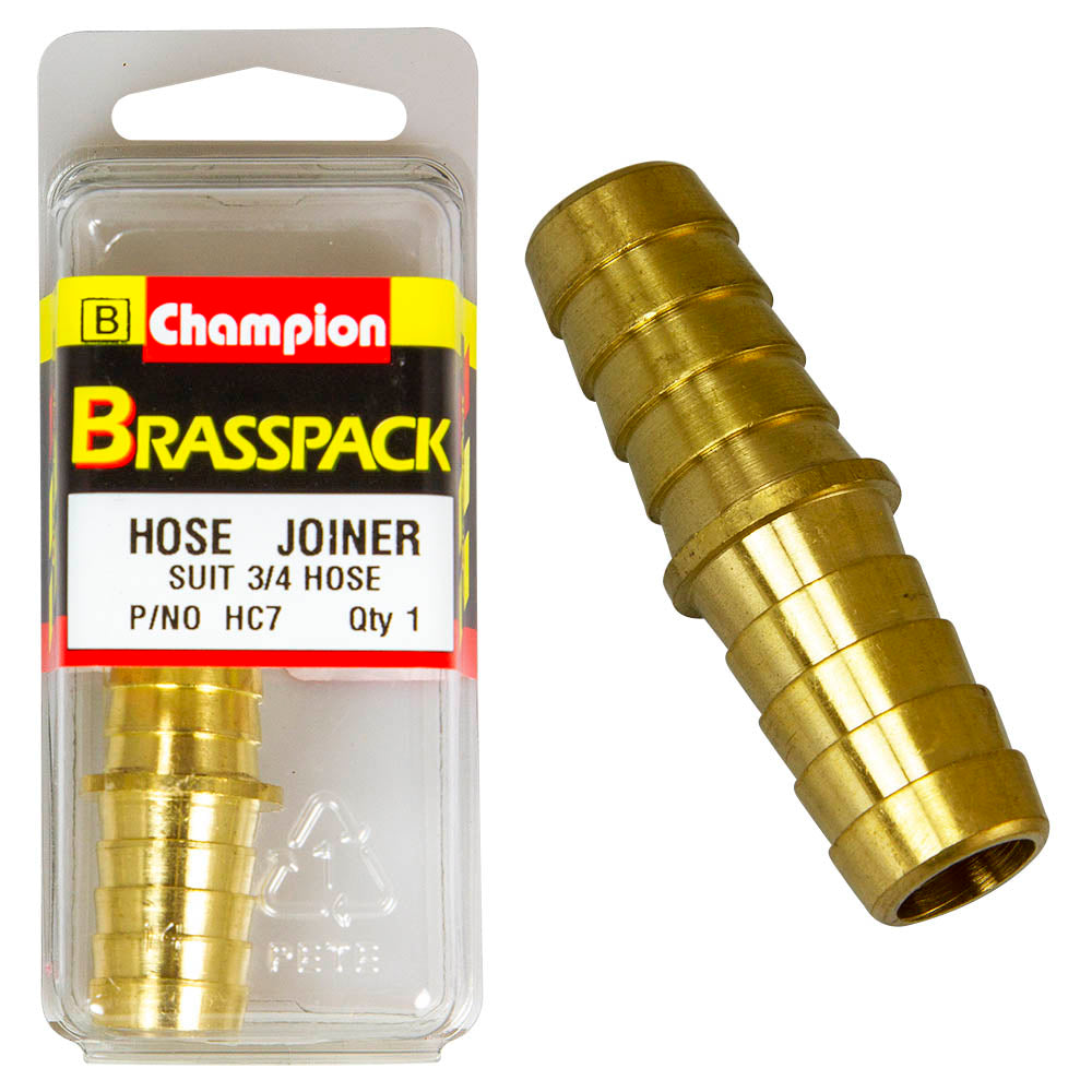 HOSE JOINER – BRASS – 3/4″ HC7