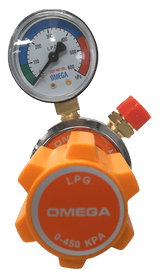 TOPGUN OMEGA LPG SINGLE GAUGE GAS REGULATOR TGRRLPG