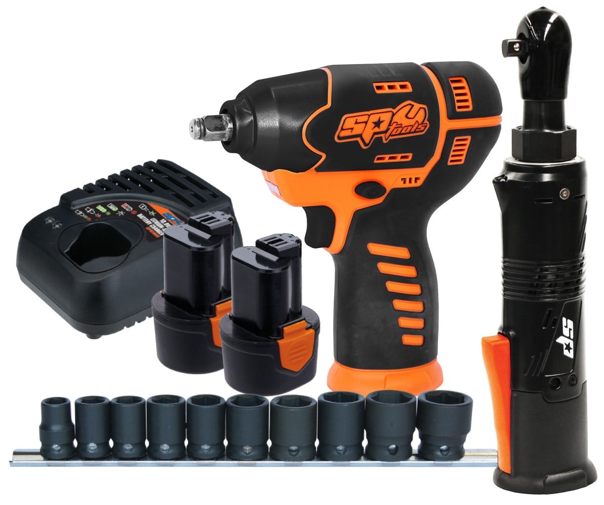12V MECHANICS 2PC POWER WRENCH COMBO KIT