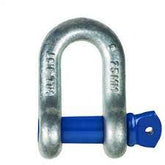 Shackle Grade 'S' Dee Screw Galvanised 8mm/0.75T Code:504008
