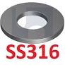 MUDGUARD WASHER (STAINLESS)