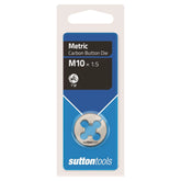 Sutton Tools M10 x 1.5 - 1" M Button Die