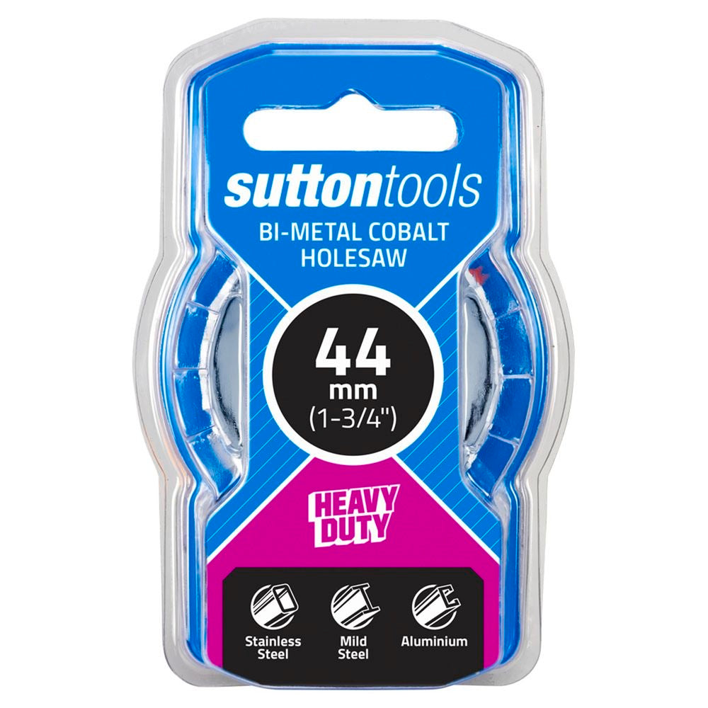Sutton Tools 44mm White Cobalt Bi-Metal Holesaw