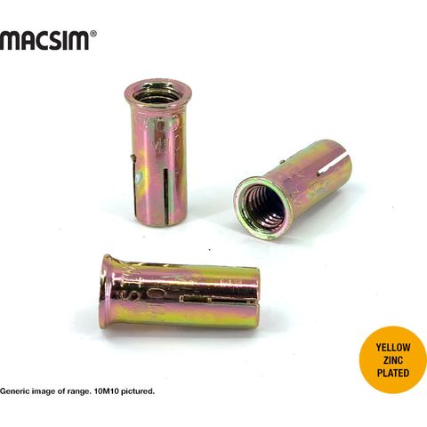 10MM DROP IN ANCHOR QTY 50 10M10