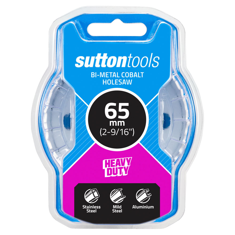 Sutton Tools 65mm White Cobalt Bi-Metal Holesaw