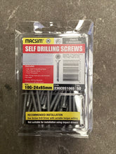 10G-24x65mm Self Drilling Screws - csk self embedding head