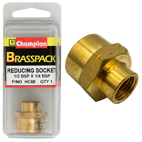 CHAMPION BRASS REDUCING SOCKET