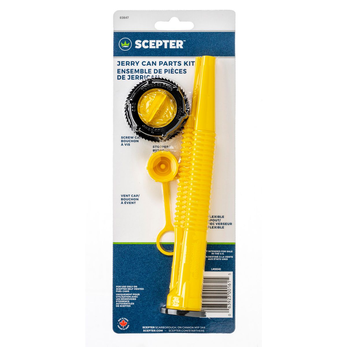 Scepter Jerry Can Parts Kit