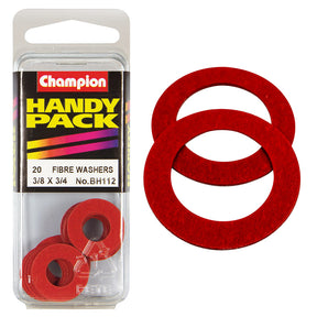 CHAMPION RED FIBRE WASHERS
