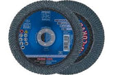 Polifan flap disc curve PFR 180 L Z40 steel+inox