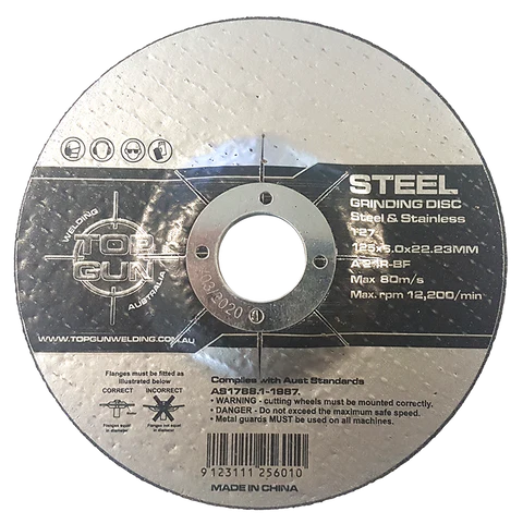 Steel grinding disc T27 5pk