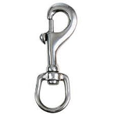 SWIVEL SNAP HOOK SILVER