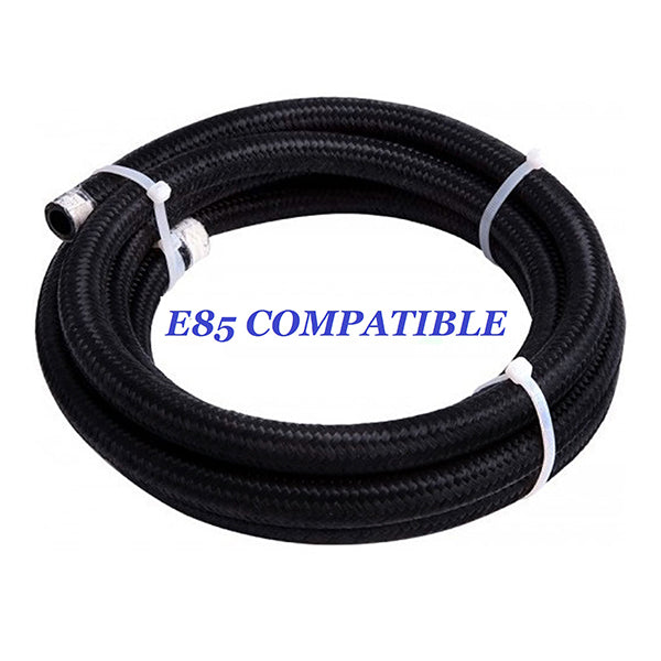 NYLON BRAIDED LIGHT WEIGHT HOSE, E85 COMPATIBLE