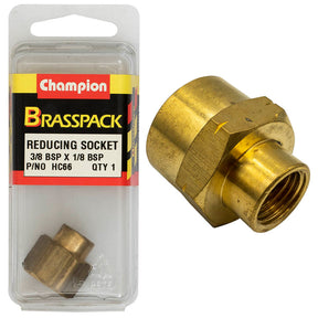CHAMPION BRASS REDUCING SOCKET