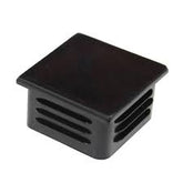 PLASTIC END CAPS BLACK