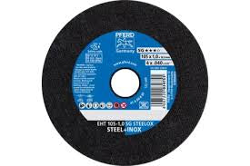 PFERD 105 X 1.0MM STEEL & STAINLESS CUT OFF DISC - SG-STEELOX