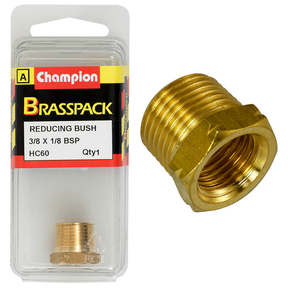 CHAMPION BRASS REDUCING BUSH
