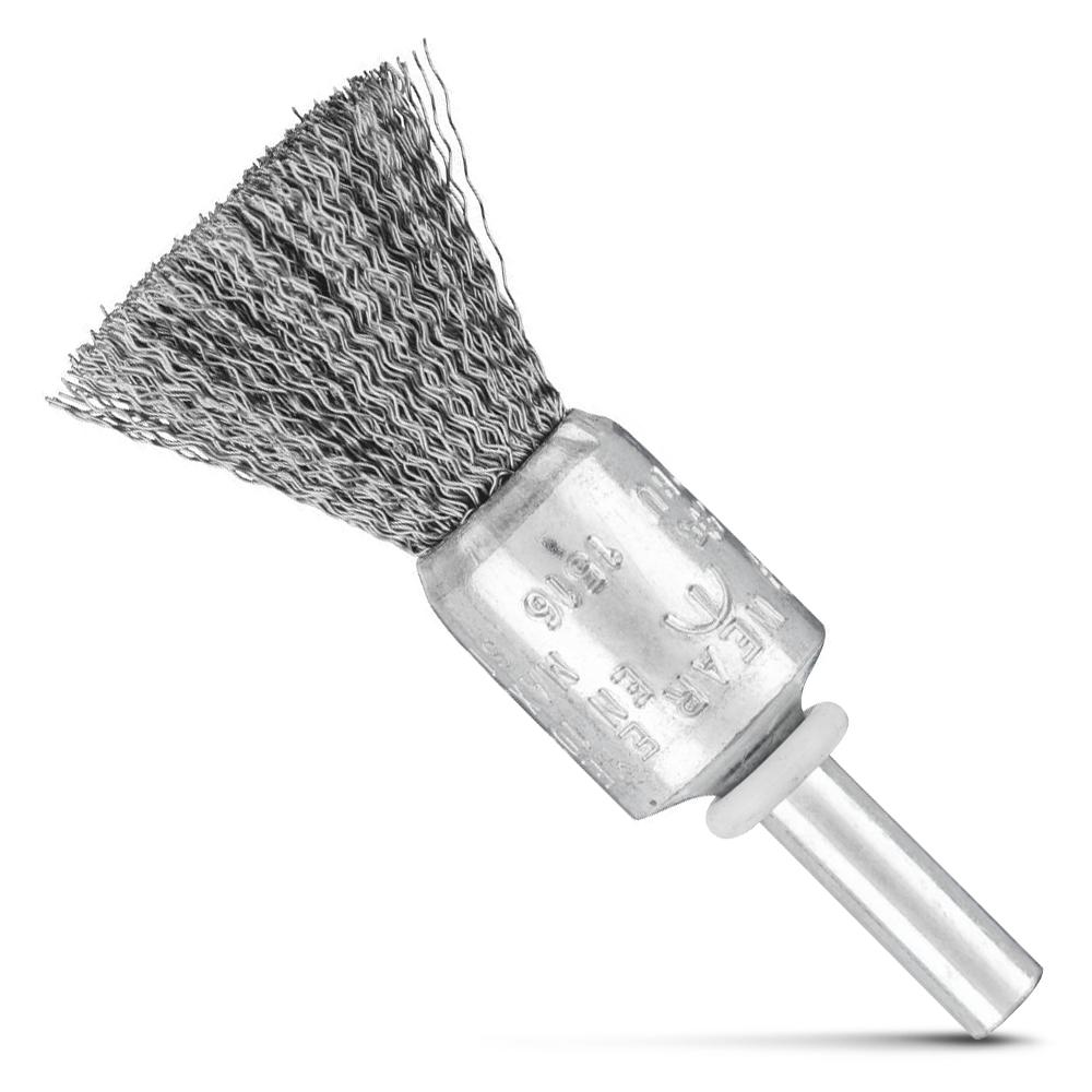 PFERD Crimped Steel Wire Pencil Brush 6MM Shaft