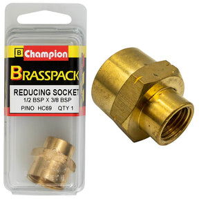 CHAMPION BRASS REDUCING SOCKET