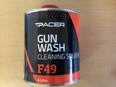 Pacer gun wash cleaning solvent F49 4 litres