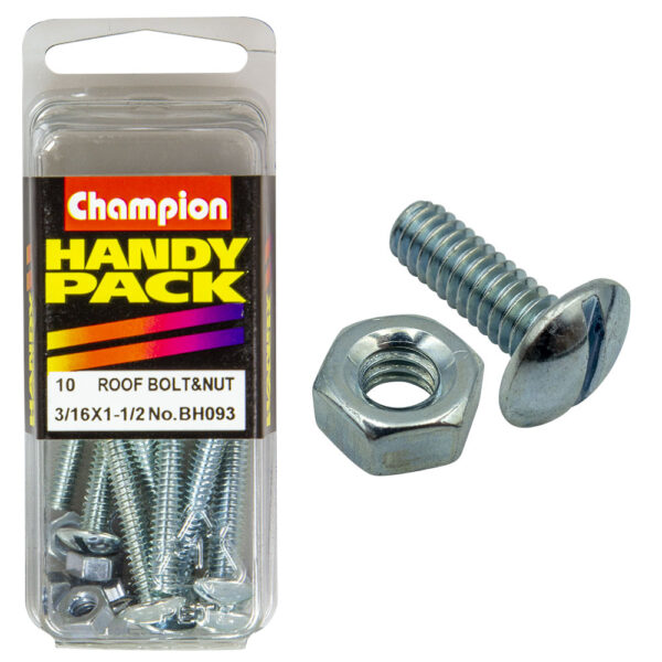 ROOF BOLT & NUT HANDY PACK