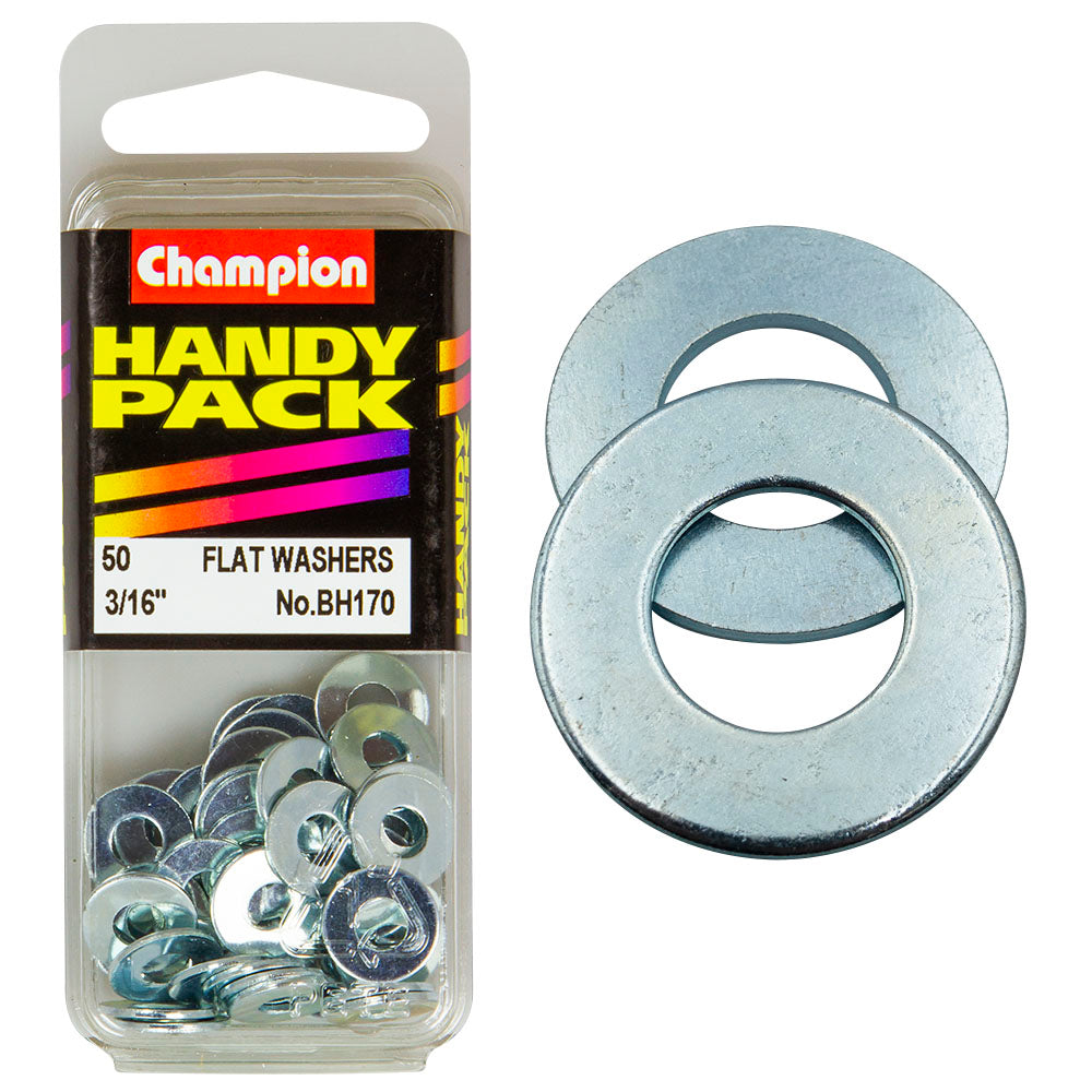 ZINC FLAT WASHERS HANDY PACK