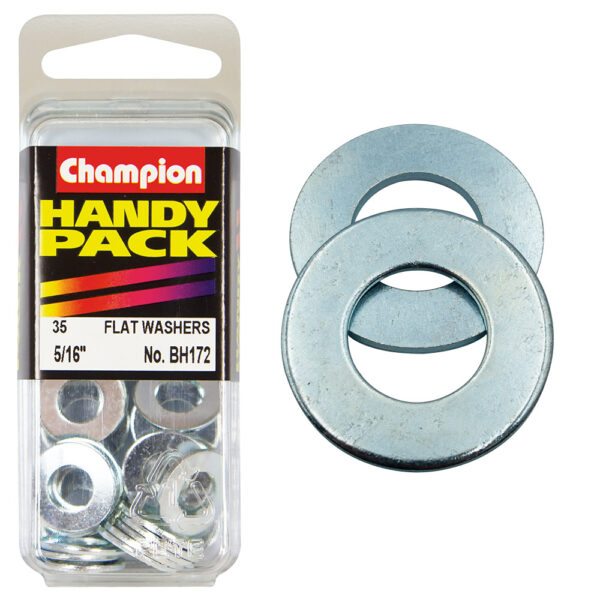 ZINC FLAT WASHERS HANDY PACK