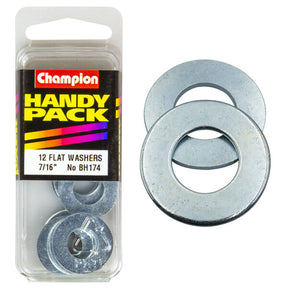 ZINC FLAT WASHERS HANDY PACK