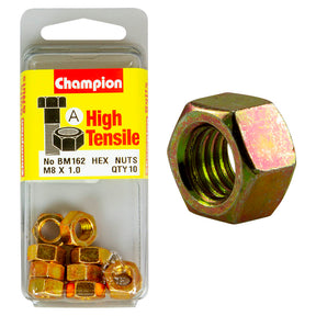 HIGH TENSILE METRIC HEX NUT PACK
