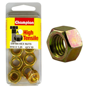 HIGH TENSILE METRIC HEX NUT PACK