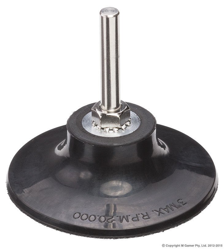 Geiger 50mm Backing Pad with 1/4" Shank Adaptor