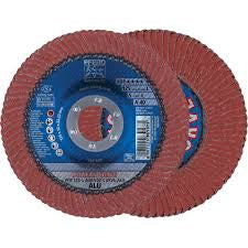 POLIFAN CURVE flap disc PFR 125x22.23 mm width L A40 Special Line SGP ALU