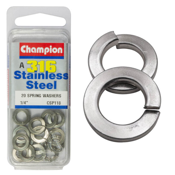 SPRING WASHERS STAINLESS STEEL PACK