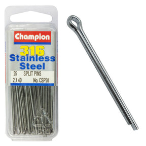 SPLIT PINS STAINLESS STEEL 316