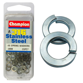 SPRING WASHERS STAINLESS STEEL PACK