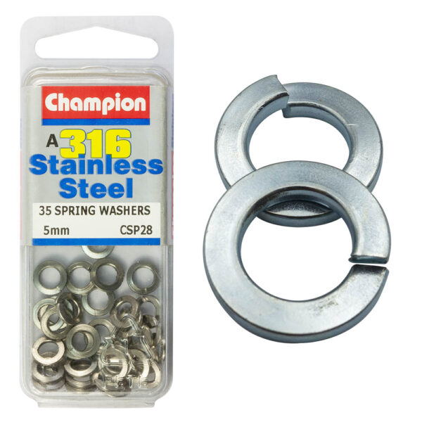 SPRING WASHERS STAINLESS STEEL PACK