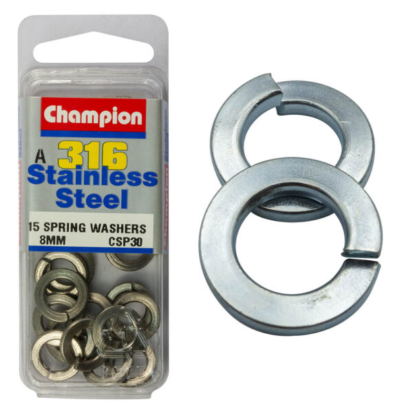 SPRING WASHERS STAINLESS STEEL PACK