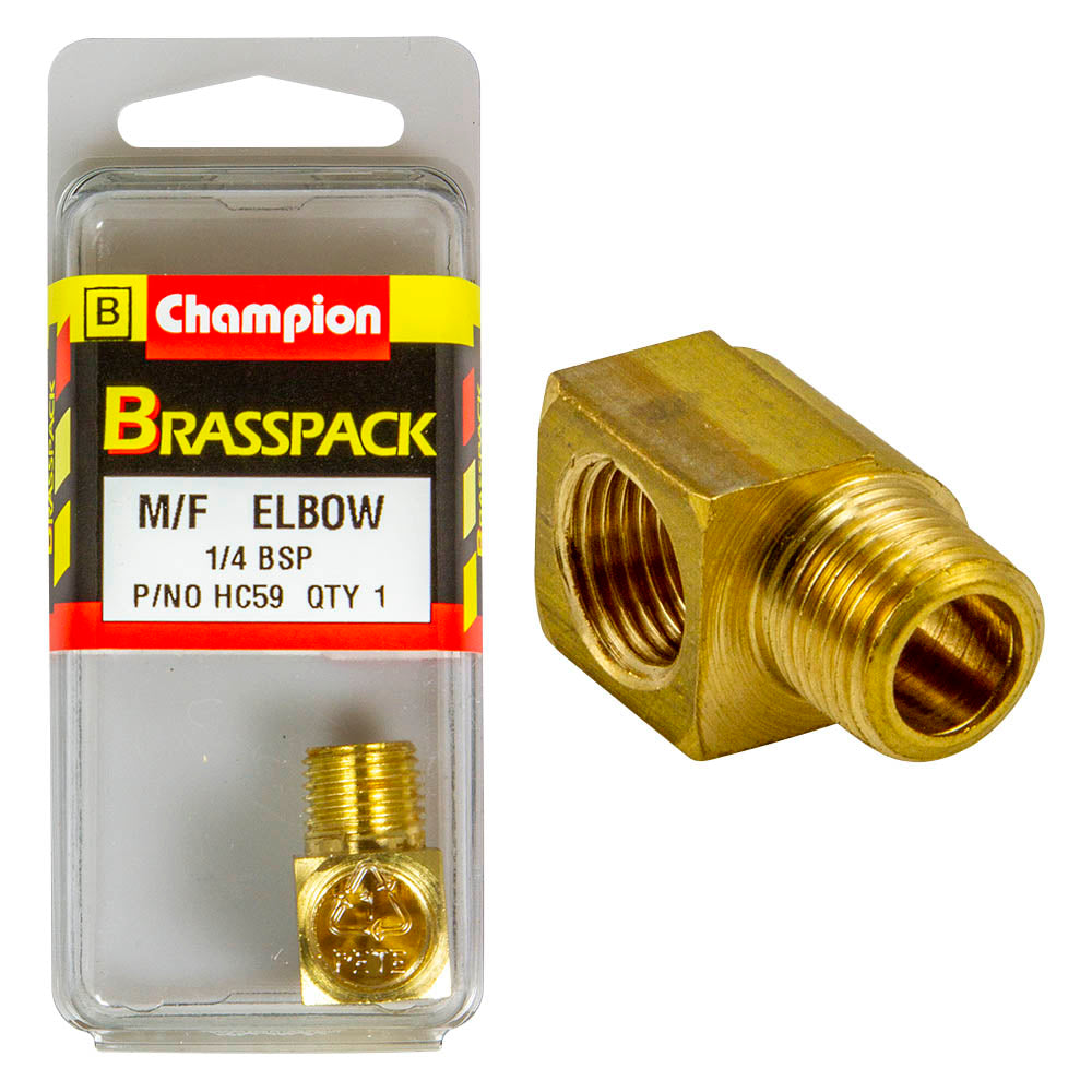 CHAMPION BRASS M/F ELBOW