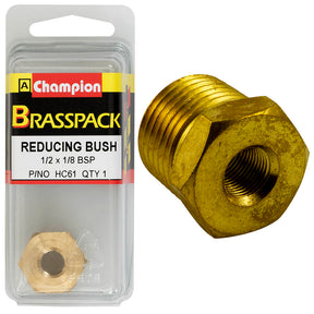 CHAMPION BRASS REDUCING BUSH