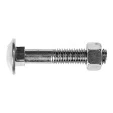M12 X 100MM CLASS 4.6 CUP HEAD BOLTS AND NUTS BOX OF 100