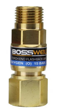 BOSSWELD FLASHBACK ARRESTOR OXYGEN/FUEL