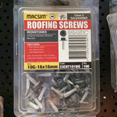 ROOFING SCREWS 10g-16x16mm